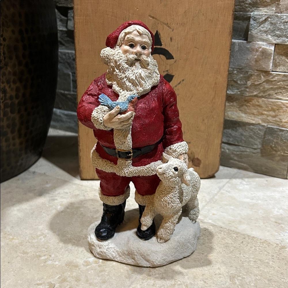 vintage United Design Corp Legend of Santa Claus "Christmas Harmony" figurine